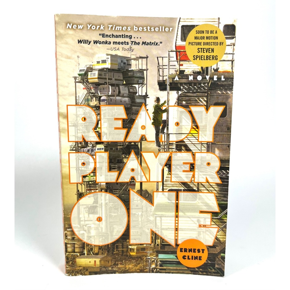Ready Player One Ernest Cline Trade Paperback Sci-Fi Novel Steven Spielberg
